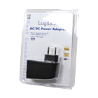 Productafbeelding LogiLink 230V USB + 1x sigarettenplug lader 1000mA