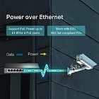 Productafbeelding TP-Link TL-SF1008LP - PoE
