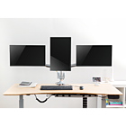 Productafbeelding LogiLink Desk Mount Triple 13"-32" Aluminium gasveer