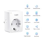 Productafbeelding TP-Link Smart mini Wifi-stopcontact, Energiebewaking