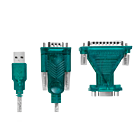 Productafbeelding LogiLink USB 2.0 A --> Serieel incl. 25-pin Adapter 1,3m