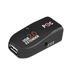 Productafbeelding LogiLink USB Extender via Cat5/6 PoE max. 50 meter