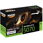 Productafbeelding Inno3D GeForce RTX5070 Twin X2 OC 12GB