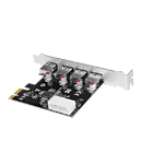 Productafbeelding LogiLink PCIExpress to 4x USB 3.0