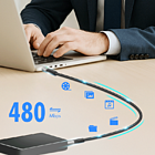 Productafbeelding LogiLink USB-C 2.0 (M) <--> USB-C (M)  2.0m