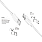 Productafbeelding LogiLink USB-C 2.0 (M) <--> USB-C (M)  0.5m