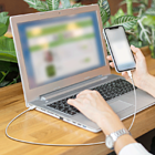 Productafbeelding LogiLink USB-C 2.0 (M) <--> USB-C (M)  0.5m