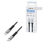 Productafbeelding LogiLink USB-C 3.2 (M) <--> USB-C (M)  1.0m