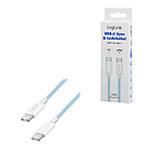 Productafbeelding LogiLink USB-C 2.0 (M) <--> USB-C (M)  1.0m