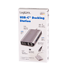 Productafbeelding LogiLink Docking Station - USB-C, 4K, 100W