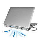 Productafbeelding LogiLink Docking Station - USB-C, 100W, 4K