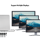 Productafbeelding LogiLink Docking Station - USB-C, 100W, 4K