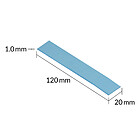 Productafbeelding Arctic Cooling Premium Performance Thermal Pad TP-3 120x20mm, 1,0mm 4st.