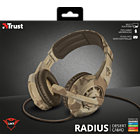 Productafbeelding Trust GXT 310D 1x3,5mm Headset Radius Desert Camo