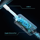 Productafbeelding TP-Link USB-C to RJ45 1000Mbps - UE300C