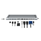 Productafbeelding LogiLink Docking Station - USB-C, 100W, 4K