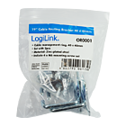 Productafbeelding LogiLink Kabelgeleidingsbeugels 40x40mm