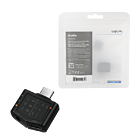 Productafbeelding LogiLink Audio Adapter USB-C --> 3,5 mini jack + USB-C