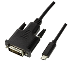 Productafbeelding LogiLink USB-C 3.2 (M) --> DVI (M)