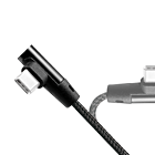 Productafbeelding LogiLink USB 2.0 C(90°) <--> USB-A  1.00m