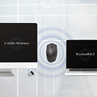 Productafbeelding LogiLink Wireless Ergonomisch Bluetooth Optical Retail