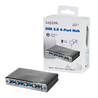 Productafbeelding LogiLink 4 Port Hub, USB-A 3.0 actief