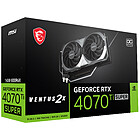 Productafbeelding MSI GeForce RTX4070Ti Super Ventus 2X OC 16GB