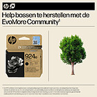 Productafbeelding HP No.924e Zwart EvoMore 1.000 pagina`s (Origineel)