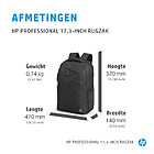 Productafbeelding HP 17,3" Professional Backpack