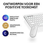Productafbeelding Logitech Wireless Desktop Pebble 2 Combo Wit