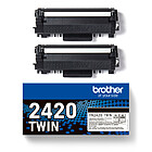 Productafbeelding Brother TN-2420TWIN  Zwart 2x 3.000 pagina`s (Origineel)