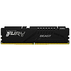 Productafbeelding Kingston 16GB CL30 (2x 8GB) FURY Beast Black RGB EXPO