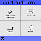 Productafbeelding HP Docking Station Thunderbolt G4 - USB-C, 120W