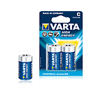 Productafbeelding Varta High Energy batterij C blister 2-stuks