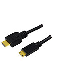 Productafbeelding LogiLink HDMI 1.4 <--> HDMI mini  2.00m
