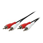Productafbeelding LogiLink Audio 2x cinch 2.50m