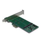 Productafbeelding Inter-Tech Adapter PCIe Low Profile --> 2x M.2 SATA KCSSD4