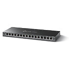 Productafbeelding TP-Link 1U 19" Switch 16xRJ45 1G,120W PoE+,unmanaged - TL-SG116P